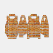 Achtergrond steenwand bedankdoosjes (Uitgevouwen)