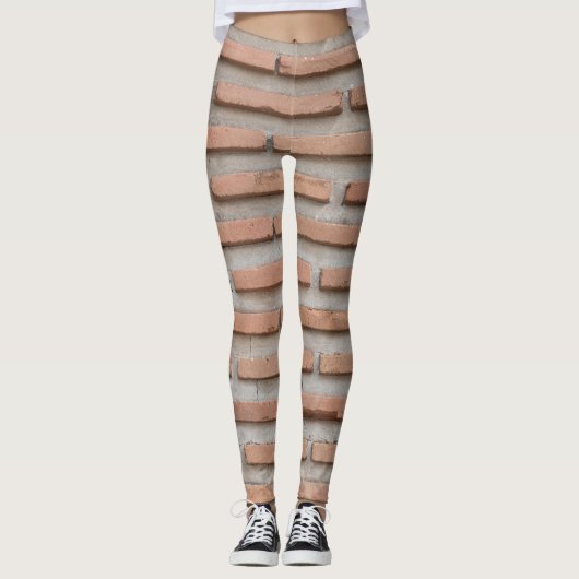 Achtergrond steenwand leggings (Voorkant)