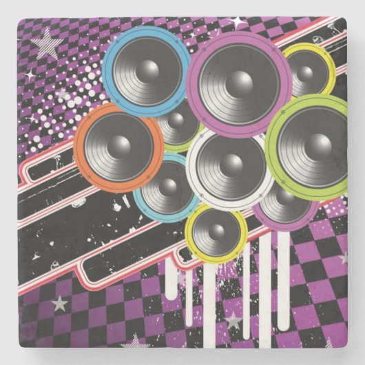 Achtergrond Stenen Onderzetter (Voorkant)