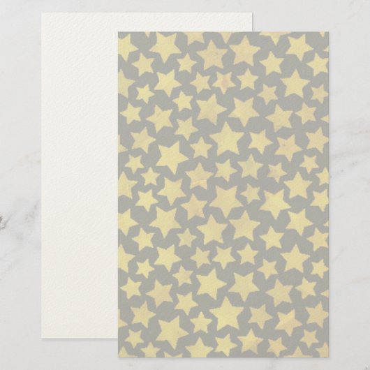 Achtergrond ster briefpapier (Voorkant / Achterkant)