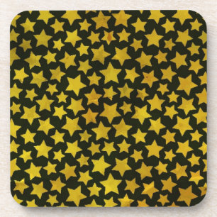 Achtergrond ster drankjes onderzetter