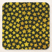 Achtergrond ster kartonnen onderzetters (Voorkant)