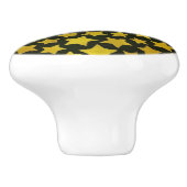 Achtergrond ster keramische knop (Zijkant)