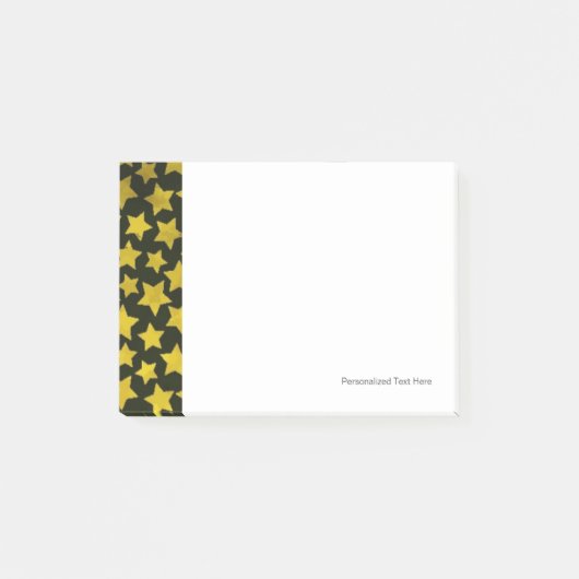 Achtergrond ster post-it® notes (Voorkant)
