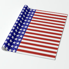 Achtergrond sterren en strips cadeaupapier