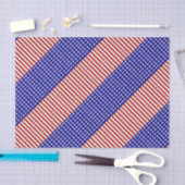 Achtergrond sterren en strips tissuepapier (Craft)