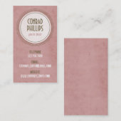  achtergrond - Stijl 5 Visitekaartje (Voorkant / Achterkant)