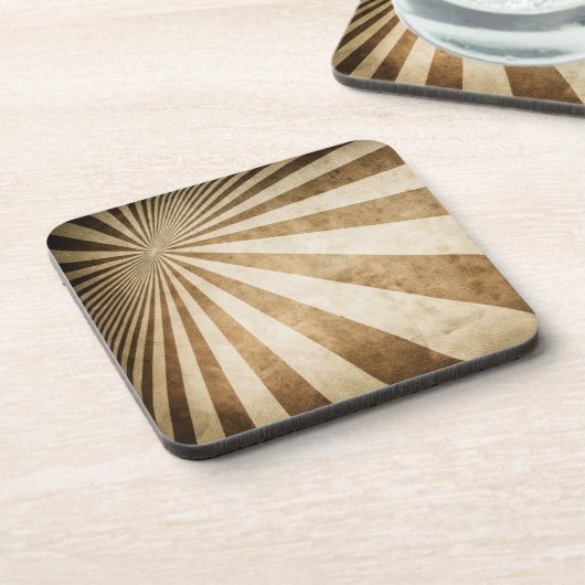 Achtergrond streeppatroon drankjes onderzetter (Linkerzijde)