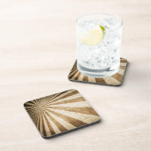 Achtergrond streeppatroon drankjes onderzetter (Rechterzijde)