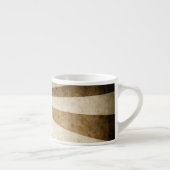 Achtergrond streeppatroon espresso kop (Rechts)