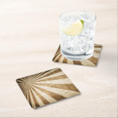 Achtergrond streeppatroon kartonnen onderzetters (Insitu)