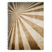 Achtergrond streeppatroon notitieboek (Voorkant)