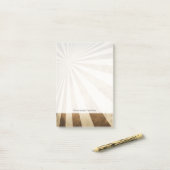 Achtergrond streeppatroon post-it® notes (Op bureau)