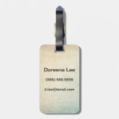 Achtergrond strips bagagelabel (Achterkant verticaal)