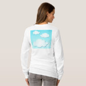 Achtergrond structuur, T-shirt (Achterkant volledig)