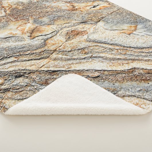 Achtergrond structuur textuur sherpa deken (3/4)