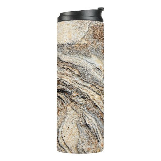 Achtergrond structuur textuur thermosbeker (Gedraaid links)