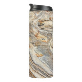 Achtergrond structuur textuur thermosbeker (Geroteerd rechts)