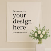 Achtergrond Tapestry Uw ontwerp uploaden Wandkleed