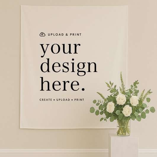 Achtergrond Tapestry Uw ontwerp uploaden Wandkleed