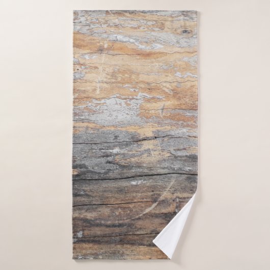 achtergrond textuur oude mooie boomstam, bc badhanddoek (Badhanddoek)