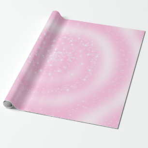 Achtergrond transparant sterrenstelsel cadeaupapier