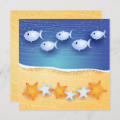 Achtergrond, uitnodiging (Voorkant / Achterkant)