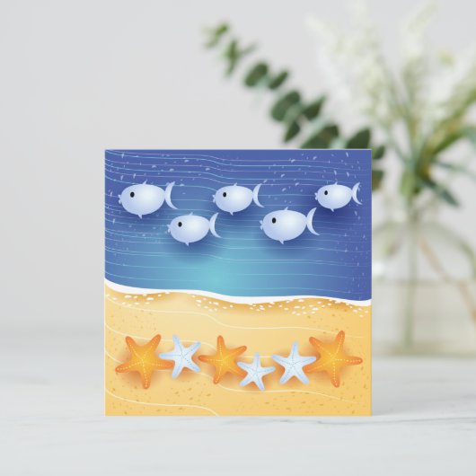 Achtergrond, uitnodiging (Staand voorkant)