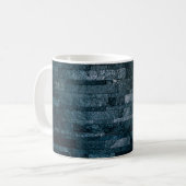 Achtergrond van abstracte architectuur koffiemok (Voorkant links)