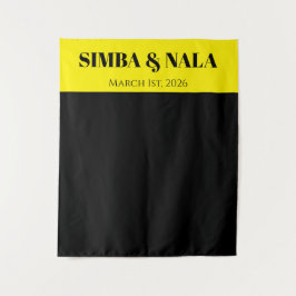 Achtergrond van afspeelbriefstijl wandkleed