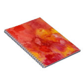 Achtergrond van aquarelschildering. notitieboek (Rechterzijde)