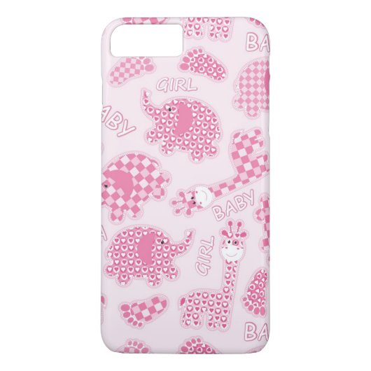 achtergrond van babymeisje Case-Mate iPhone case (Achterkant)