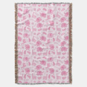 achtergrond van babymeisje deken (Voorkant Verticaal)