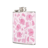 achtergrond van babymeisje heupfles (Links)