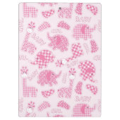 achtergrond van babymeisje klembord (Achterkant)