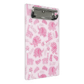 achtergrond van babymeisje mini klembord (Schuin)