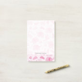 achtergrond van babymeisje post-it® notes (Op bureau)