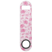 achtergrond van babymeisje speed flessenopener (Achterkant)