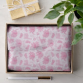 achtergrond van babymeisje tissuepapier (Geschenk)