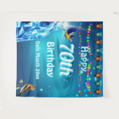 Achtergrond van Birthday Party | Diamond Glitter & Wandkleed (Voorkant (horizontaal))