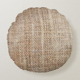 Achtergrond van bolap-hessian rond kussen