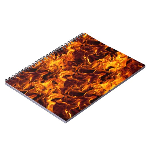 Achtergrond van brandweerpatroon notitieboek (Linkerzijde)