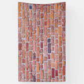 Achtergrond van brick-wand of achtergrond spandoek (Verticaal)