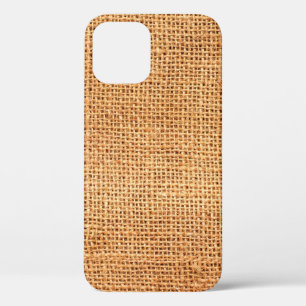 Achtergrond van bruine breidoek of rugdoek Case-Mate iPhone case