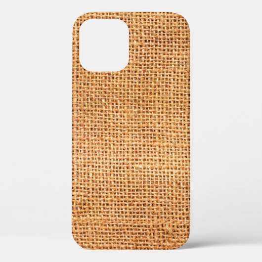 Achtergrond van bruine breidoek of rugdoek Case-Mate iPhone case (Achterkant)