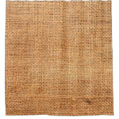 Achtergrond van bruine breidoek of rugdoek douchegordijn (Voorkant)