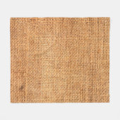 Achtergrond van bruine breidoek of rugdoek fleece deken (Voorkant (Horizontaal))