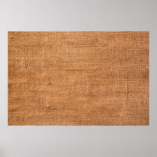 Achtergrond van bruine breidoek of rugdoek poster (Voorkant)