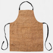 Achtergrond van bruine breidoek of rugdoek schort (Voorkant)