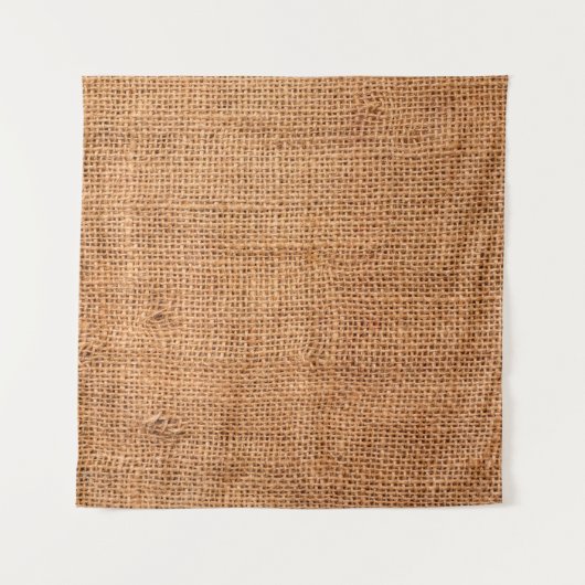 Achtergrond van bruine breidoek of rugdoek wandkleed (Voorkant)